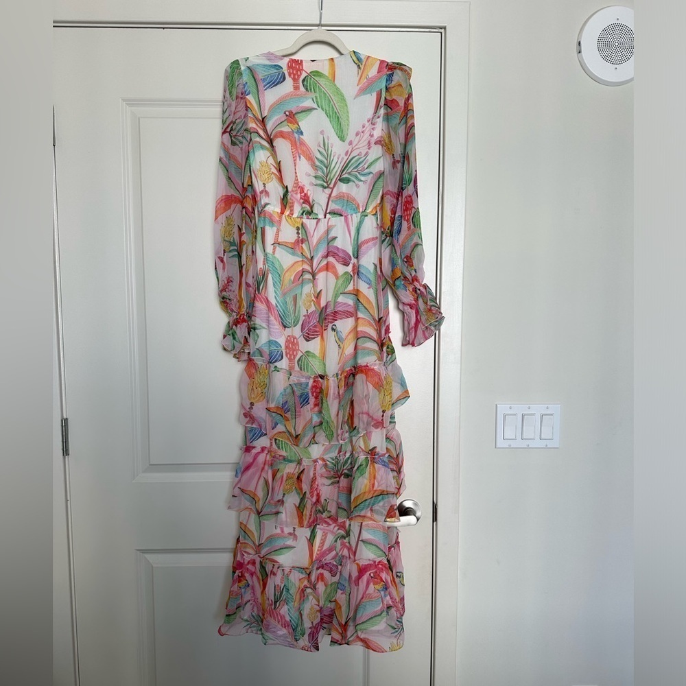 NWOT Rococo Sand Rio Long Dress with Belt in size XS - Picture 5 of 8